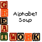 Great Work Award - Alphabet Soup